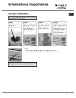 Предварительный просмотр 3 страницы Hotpoint Ariston TCL731X Instruction Booklet