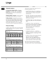 Preview for 10 page of Hotpoint Ariston TCL731X Instruction Booklet