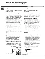 Preview for 12 page of Hotpoint Ariston TCL731X Instruction Booklet