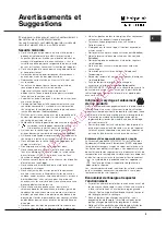 Предварительный просмотр 9 страницы Hotpoint Ariston TCM711X Instruction Booklet