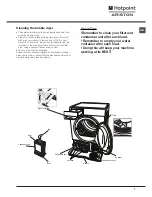 Preview for 7 page of Hotpoint Ariston TCS 73B Instruction Manual