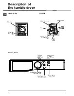 Preview for 8 page of Hotpoint Ariston TCS 73B Instruction Manual