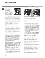 Preview for 18 page of Hotpoint Ariston TCS 73B Instruction Manual