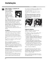 Preview for 34 page of Hotpoint Ariston TCS 73B Instruction Manual