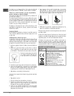 Предварительный просмотр 18 страницы Hotpoint Ariston TD 631 HA Operating Instructions Manual