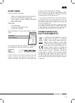 Предварительный просмотр 12 страницы Hotpoint Ariston Top Blender Steam Operating Instructions Manual