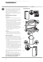 Preview for 10 page of Hotpoint Ariston UP 1511 TK/HA Operating Instructions Manual