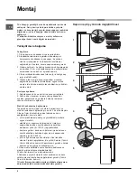 Preview for 2 page of Hotpoint Ariston UP 1511 Operating Instructions Manual