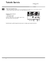 Preview for 8 page of Hotpoint Ariston UP 1511 Operating Instructions Manual