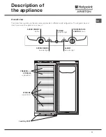 Preview for 11 page of Hotpoint Ariston UP 1511 Operating Instructions Manual