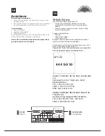 Preview for 2 page of Hotpoint Ariston UPS 17xx F (TK)/HA Operating Instructions Manual