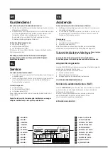 Предварительный просмотр 4 страницы Hotpoint Ariston UPSY 17 F J Series Operating Instructions Manual