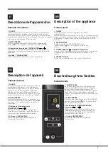 Предварительный просмотр 7 страницы Hotpoint Ariston UPSY 17 F J Series Operating Instructions Manual