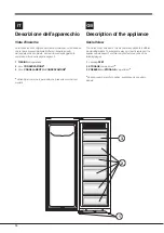 Предварительный просмотр 10 страницы Hotpoint Ariston UPSY 17 F J Series Operating Instructions Manual