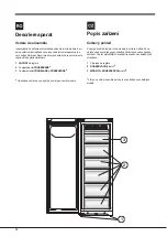 Предварительный просмотр 14 страницы Hotpoint Ariston UPSY 17 F J Series Operating Instructions Manual