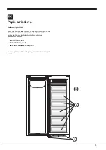 Предварительный просмотр 15 страницы Hotpoint Ariston UPSY 17 F J Series Operating Instructions Manual