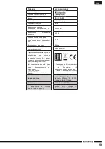 Предварительный просмотр 29 страницы Hotpoint Ariston VS S15 AAW Operating Instructions Manual