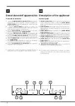 Предварительный просмотр 6 страницы Hotpoint Ariston W4D7 AAA B C Operating Instructions Manual