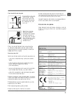 Предварительный просмотр 15 страницы Hotpoint Ariston WMD 702 Instructions For Use Manual