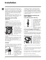 Preview for 2 page of Hotpoint Ariston WMD 742 Instructions For Use Manual