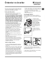 Предварительный просмотр 53 страницы Hotpoint Ariston WMD 742 Instructions For Use Manual