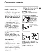 Предварительный просмотр 45 страницы Hotpoint Ariston WMD 823 Instructions For Use Manual