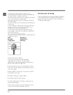 Preview for 46 page of Hotpoint Ariston WMG 721 Instructions For Use Manual