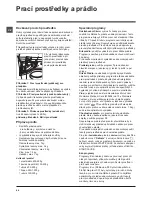 Preview for 44 page of Hotpoint Ariston WMG 722 Instructions For Use Manual