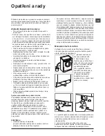 Preview for 45 page of Hotpoint Ariston WMG 722 Instructions For Use Manual