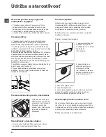 Preview for 58 page of Hotpoint Ariston WMG 722 Instructions For Use Manual