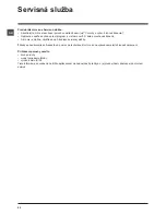 Preview for 60 page of Hotpoint Ariston WMG 722 Instructions For Use Manual