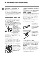 Предварительный просмотр 28 страницы Hotpoint Ariston WMG 823 Instructions For Use Manual