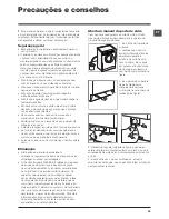 Предварительный просмотр 29 страницы Hotpoint Ariston WMG 823 Instructions For Use Manual