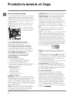 Preview for 46 page of Hotpoint Ariston WMG 8237 Instructions For Use Manual