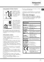 Preview for 15 page of Hotpoint Ariston WML 701 Instructions For Use Manual