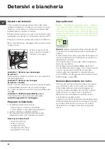 Preview for 22 page of Hotpoint Ariston WML 701 Instructions For Use Manual