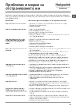 Preview for 59 page of Hotpoint Ariston WML 701 Instructions For Use Manual