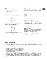 Preview for 19 page of Hotpoint Ariston WML 801 Instructions For Use Manual