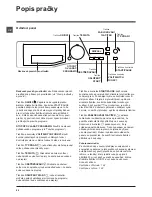 Предварительный просмотр 40 страницы Hotpoint Ariston WMSF 602 Instructions For Use Manual