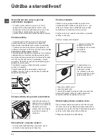 Preview for 58 page of Hotpoint Ariston WMSF 602 Instructions For Use Manual