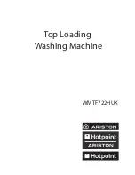 Preview for 1 page of Hotpoint Ariston WMTF722HUK User Manual