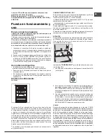 Preview for 49 page of Hotpoint Ariston XH8 series Operating Instructions Manual