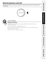 Предварительный просмотр 5 страницы Hotpoint 15 Owner'S Manual And Installation Instructions