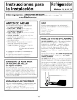 Предварительный просмотр 71 страницы Hotpoint 15 Owner'S Manual And Installation Instructions