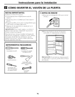 Предварительный просмотр 76 страницы Hotpoint 15 Owner'S Manual And Installation Instructions