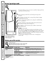 Предварительный просмотр 22 страницы Hotpoint 162D6746P002 Owner'S Manual And Installation Instructions