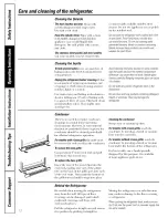 Предварительный просмотр 12 страницы Hotpoint 19 Owner'S Manual And Installation Instructions