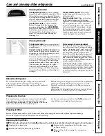 Предварительный просмотр 9 страницы Hotpoint 20 Series Owner'S Manual And Installation Instructions