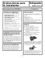 Preview for 51 page of Hotpoint 20 Series Owner'S Manual And Installation Instructions