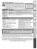 Preview for 61 page of Hotpoint 20 Series Owner'S Manual And Installation Instructions